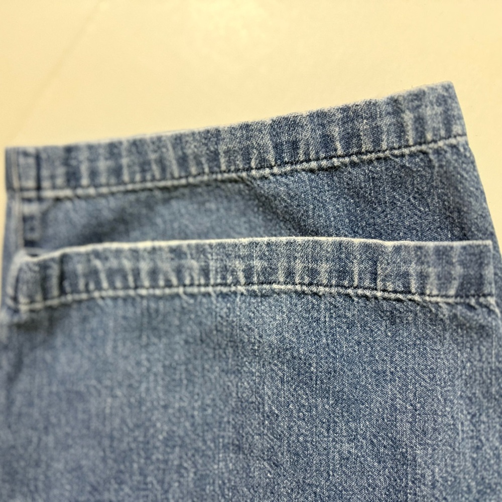 Liz Claiborne #1 Blue Ankle Jeans 100% Cotton Size 22 Petite 26.5” Inseam - Picture 8 of 15
